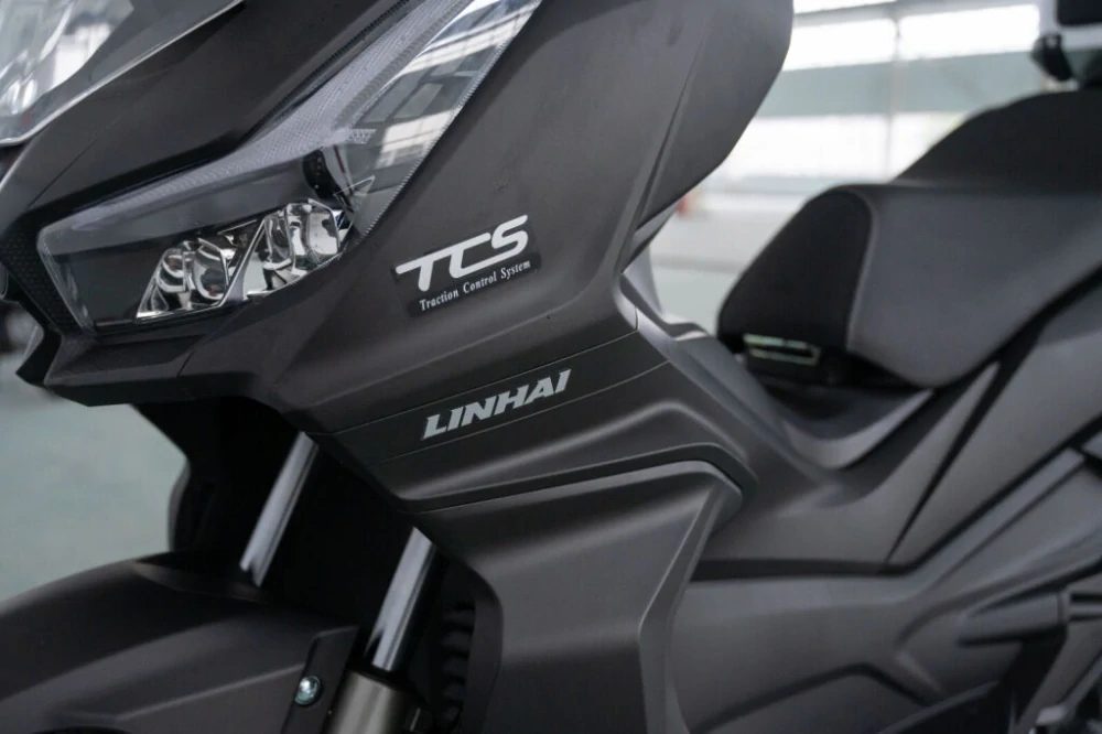 Linhai SCOOTER BUCK 125 ADV E5, Black